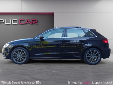 Audi a3 sportback 2.0 tfsi 190ch stronic 7 quattro design luxe virtual cockpit toit ouvrant occasion simplicicar lyon nord ...