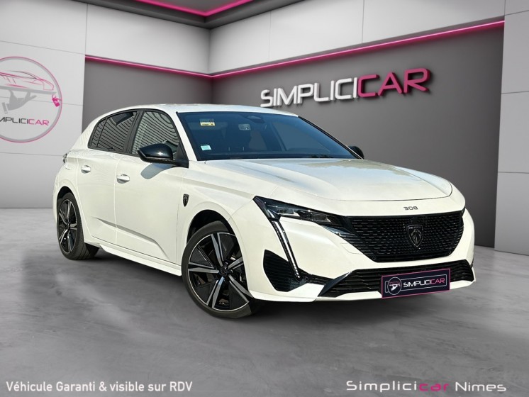 Peugeot 308 gt phev 225 e-eat8 - caméra 360 - carplay - garantie 12 mois occasion simplicicar nimes - rb auto simplicicar...