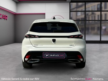 Peugeot 308 gt phev 225 e-eat8 - caméra 360 - carplay - garantie 12 mois occasion simplicicar nimes - rb auto simplicicar...