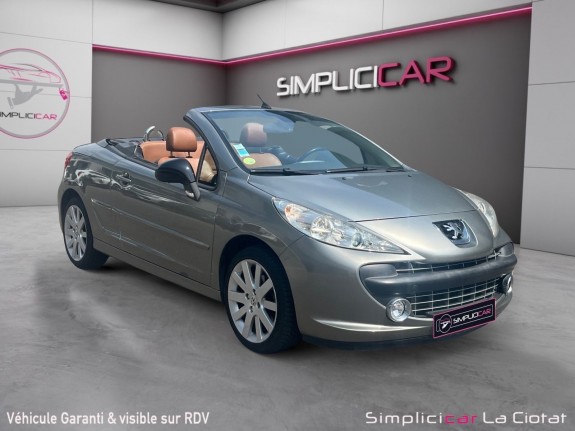 Peugeot 207 cc 1.6 vti 16v 120ch sport occasion simplicicar la ciotat simplicicar simplicibike france