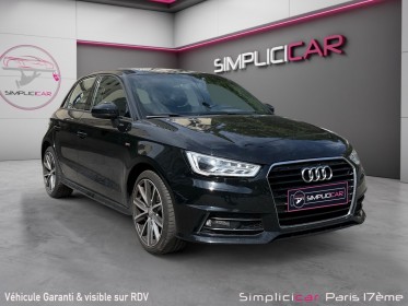 Audi a1 sportback 1.0 tfsi ultra 95 s line/entretien a jour/garantie 12 mois occasion paris 17ème (75)(porte maillot)...