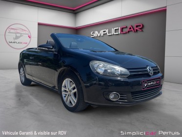 Volkswagen golf cabriolet 1.4 tsi 160 carat francaise occasion simplicicar pertuis  simplicicar simplicibike france