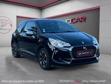 Ds ds 3 1.2 puretech 110 distri ok / carplay / caméra / connected chic occasion simplicicar veauche simplicicar simplicibike...