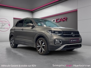 Volkswagen t-cross 1.6 tdi 95 start/stop dsg7 carat carplay keyless go camera garantie 12 mois occasion simplicicar narbonne...