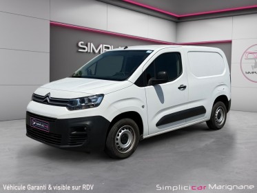 Citroen berlingo 3 m650 1.5 bluehdi club - carplay/radar ar - tva recuperable - garantie 12 mois - occasion simplicicar...