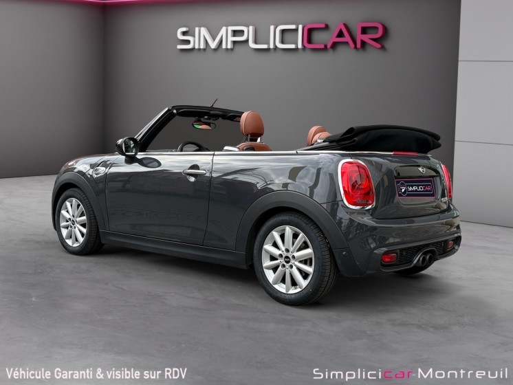 Mini hatch 3 portes f56 cooper s 192 ch cabriolet/ interieur cuir/entretien mini/ phares led/ garantie 12 mois occasion...
