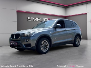 Bmw x3 f25 lci sdrive18d 150ch lounge garantie 12 mois occasion simplicicar brest simplicicar simplicibike france
