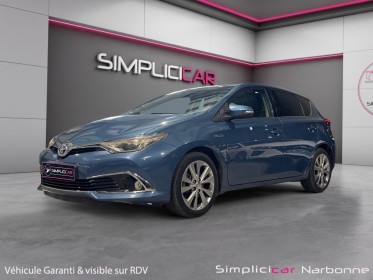 Toyota auris hybride 136h executive keyless sièges chauffants caméra garantie 12 mois occasion simplicicar narbonne...