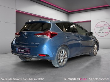 Toyota auris hybride 136h executive keyless sièges chauffants caméra garantie 12 mois occasion simplicicar narbonne...