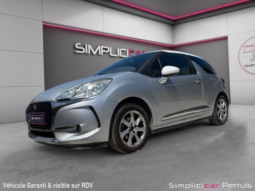 Ds ds 3 110cv  ss bvm5 so chic // distri neuve // occasion simplicicar pertuis  simplicicar simplicibike france