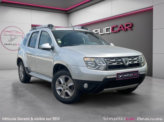 Dacia duster 1.5 dci 110 4x2 prestige garantie 12mois occasion parc voitures beauvais simplicicar simplicibike france