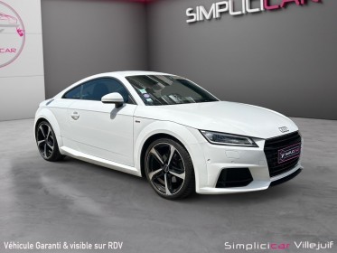 Audi tt coupe 1.8 tfsi 180 s tronic 7 s line, garantie 12 mois, caméra de recul, virtual cockpit occasion simplicicar...