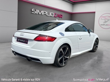 Audi tt coupe 1.8 tfsi 180 s tronic 7 s line, garantie 12 mois, caméra de recul, virtual cockpit occasion simplicicar...