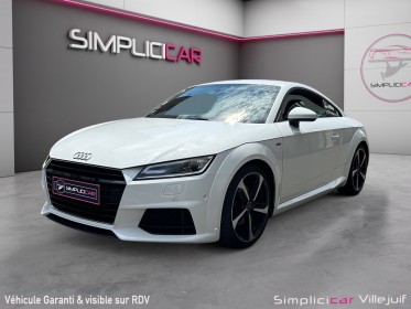 Audi tt coupe 1.8 tfsi 180 s tronic 7 s line, garantie 12 mois, caméra de recul, virtual cockpit occasion simplicicar...