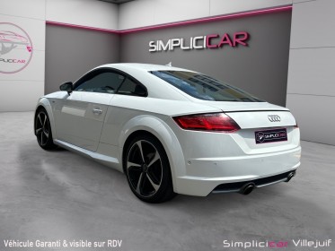 Audi tt coupe 1.8 tfsi 180 s tronic 7 s line, garantie 12 mois, caméra de recul, virtual cockpit occasion simplicicar...