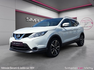Nissan qashqai 1.5 dci 110 tekna 2x4 toit pano sièges chauffants garantie 12 mois occasion simplicicar vichy simplicicar...