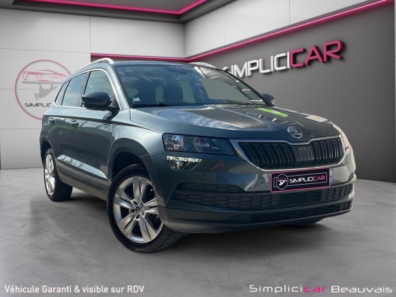 Skoda karoq 1.0 tsi 116 ch ambition acccaméra de recul garantie 12mois occasion parc voitures beauvais simplicicar...