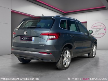 Skoda karoq 1.0 tsi 116 ch ambition acccaméra de recul garantie 12mois occasion parc voitures beauvais simplicicar...