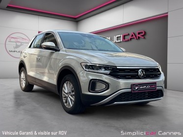 Volkswagen t-roc bvm6 t-roc 1.0 tsi 110 start/stop occasion cannes (06) simplicicar simplicibike france