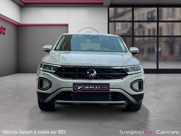 Volkswagen t-roc bvm6 t-roc 1.0 tsi 110 start/stop occasion cannes (06) simplicicar simplicibike france