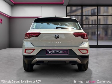 Volkswagen t-roc bvm6 t-roc 1.0 tsi 110 start/stop occasion cannes (06) simplicicar simplicibike france