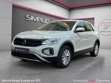 Volkswagen t-roc bvm6 t-roc 1.0 tsi 110 start/stop occasion cannes (06) simplicicar simplicibike france