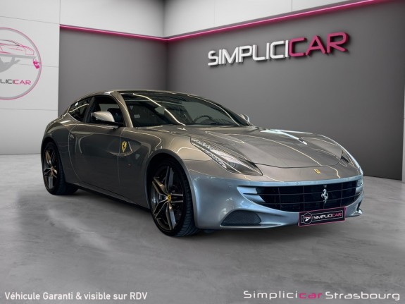 Ferrari ff ff v12 6.0 660ch ptu ok - passenger display - grigio titanio met - sport exhaust pipes - 'scuderia ferrari'......