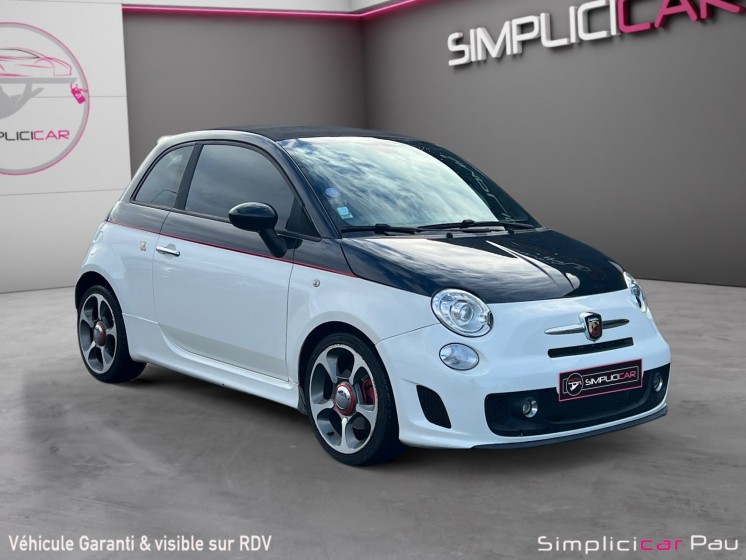Abarth 500c 1.4 turbo 16v t-jet 140 ch mta occasion simplicicar pau simplicicar simplicibike france Abarth 500c 1.4 turbo 16v t-jet 140 ch mta occasion simplicicar pau simplicicar simplicibike france