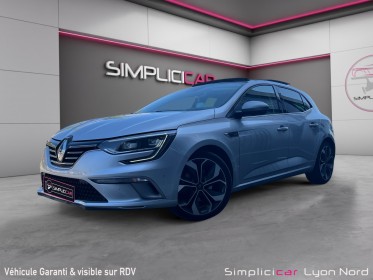 Renault megane iv berline tce 160 edc fap gt-line - toit ouvrant - systeme bose - sieges sport grand ecran garantie 12 mois...