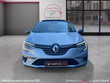 Renault megane iv berline tce 160 edc fap gt-line - toit ouvrant - systeme bose - sieges sport grand ecran garantie 12 mois...