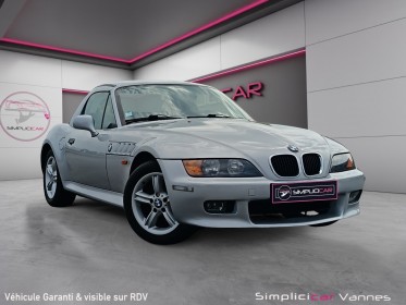 Bmw z3 z3 1.9i 118ch - garantie 12 mois - entièrement révisée - excellent état - occasion scl 56 - simplicicar vannes...