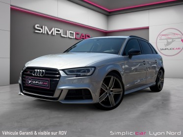 Audi s3 sportback 2.0 tfsi 310 s tronic 7 quattro occasion simplicicar lyon nord  simplicicar simplicibike france