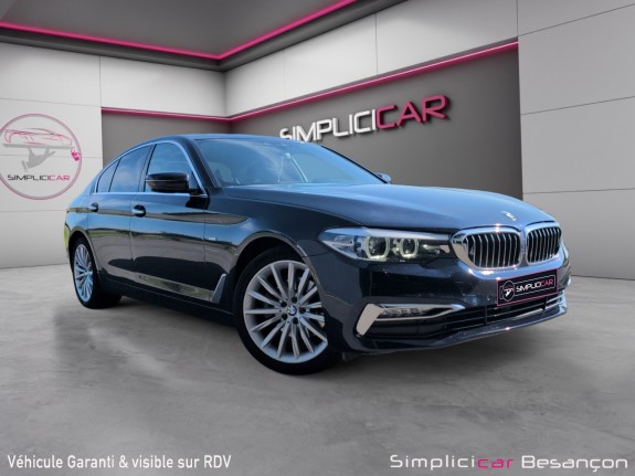 Bmw serie 5 g30 520d 190 ch bva8 luxury occasion simplicicar besanÇon simplicicar simplicibike france