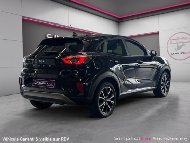 Ford puma 1.0 flexifuel 125 ch mhev ss bvm6 titanium camera - carplay - full led - jantes 17 occasion simplicicar strasbourg...