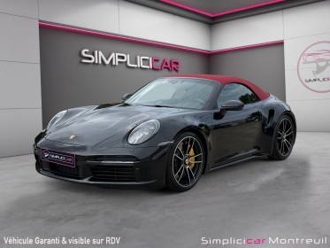 Porsche 911 turbo cabriolet s cabriolet 3.8i 650 pdk/entretien porsche/sieges chauffants/apple carplay/burmester/garantie...