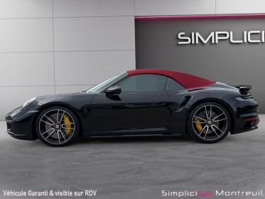 Porsche 911 turbo cabriolet s cabriolet 3.8i 650 pdk/entretien porsche/sieges chauffants/apple carplay/burmester/garantie...