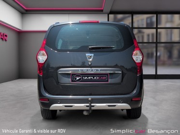Dacia lodgy blue dci 115 7 places stepway / attelage / car play occasion simplicicar besanÇon simplicicar simplicibike france