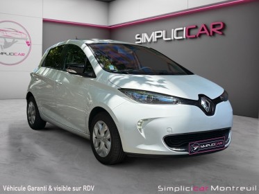 Renault zoe zen/garantie 12 mois occasion montreuil (porte de vincennes)(75) simplicicar simplicibike france