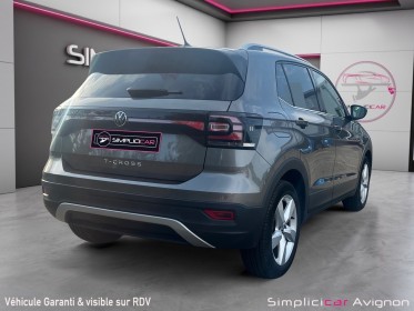 Volkswagen t-cross 1.0 tsi 115 start/stop dsg7 carat occasion avignon (84) simplicicar simplicibike france
