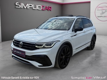 Volkswagen tiguan 1.5 tsi 150 ch dsg7 r-line exclusive, toit ouvrant, caméra 360, sièges cuir, garantie 12 mois occasion...