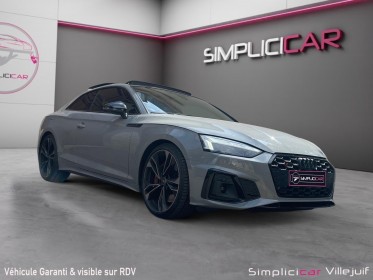 Audi s5 s5 tdi 341 tiptronic 8 quattro, carplay, toit ouvrant, entretien audi, garantie 12 mois occasion simplicicar...