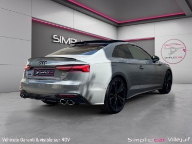 Audi s5 s5 tdi 341 tiptronic 8 quattro, carplay, toit ouvrant, entretien audi, garantie 12 mois occasion simplicicar...