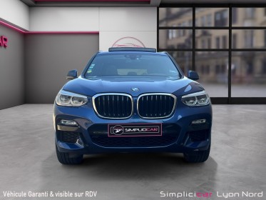 Bmw x3 g01 xdrive20d 190ch bva8 msport  full options toit ouvrant hud attelage surpiqure cuir carplay gestuel mode jantes 20...