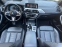 Bmw x3 g01 xdrive20d 190ch bva8 msport  full options toit ouvrant hud attelage surpiqure cuir carplay gestuel mode jantes 20...