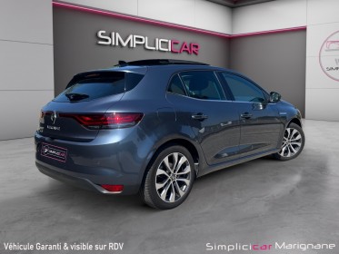 Renault megane iv berline blue dci 115 edc techno-toit panoramique-camera de recul-apple carplay-garantie 12 mois occasion...