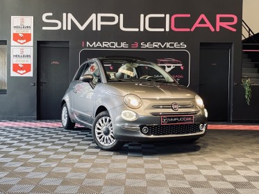 Fiat 500c my17 1.2 69 ch eco pack lounge - garantie 12 mois occasion  simplicicar aix les bains simplicicar simplicibike france
