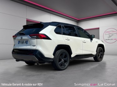 Toyota rav4 hybride 222 ch awd-i collection premiere main origine france entretien complet occasion simplicicar la ciotat...