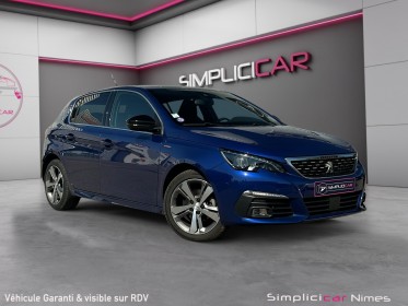 Peugeot 308 gt line 130ch ss eat8 - distri neuve - caméra 360 - carplay - garantie 12 mois occasion simplicicar nimes - rb...