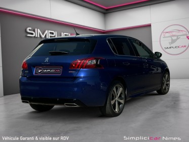 Peugeot 308 gt line 130ch ss eat8 - distri neuve - caméra 360 - carplay - garantie 12 mois occasion simplicicar nimes - rb...
