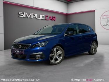 Peugeot 308 gt line 130ch ss eat8 - distri neuve - caméra 360 - carplay - garantie 12 mois occasion simplicicar nimes - rb...